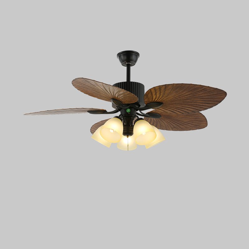 Banana Leaves 48"/52" Ceiling Fan Light - Vakkerlight