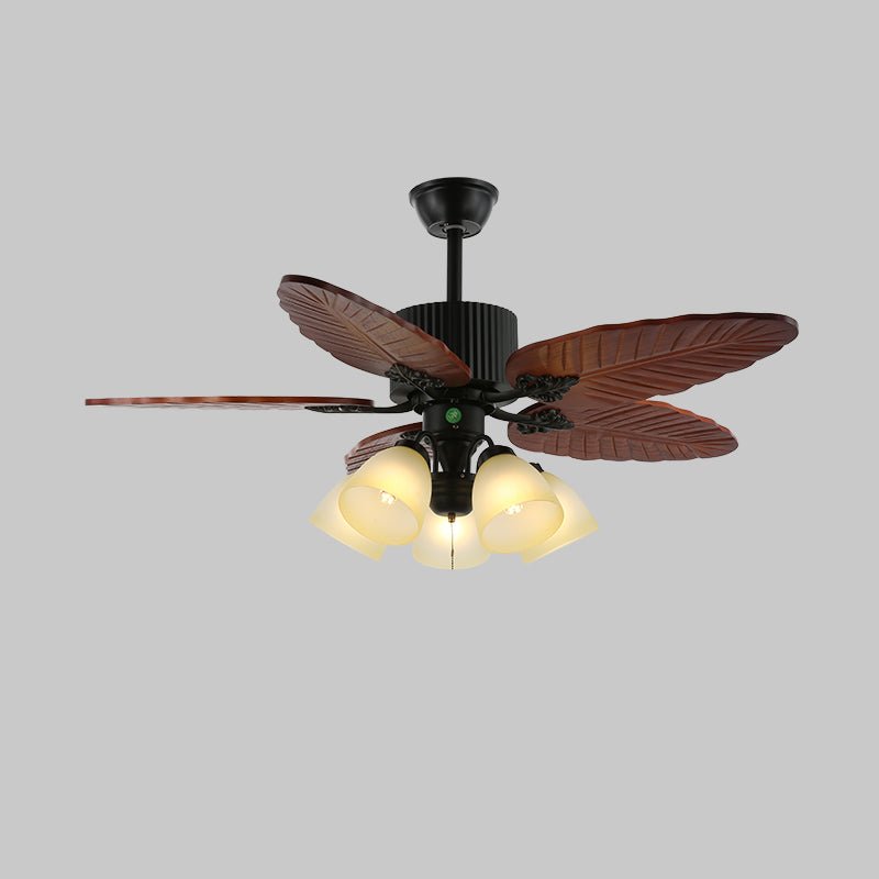 Banana Leaves 48"/52" Ceiling Fan Light - Vakkerlight