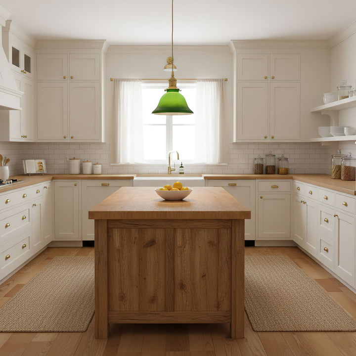 Green Bell Pendant Light - Vakkerlight