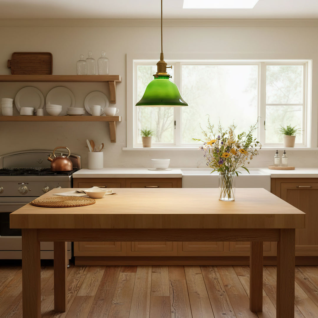 Green Bell Pendant Light - Vakkerlight