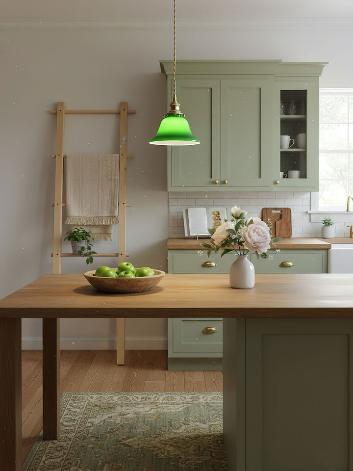 Green Bell Pendant Light - Vakkerlight