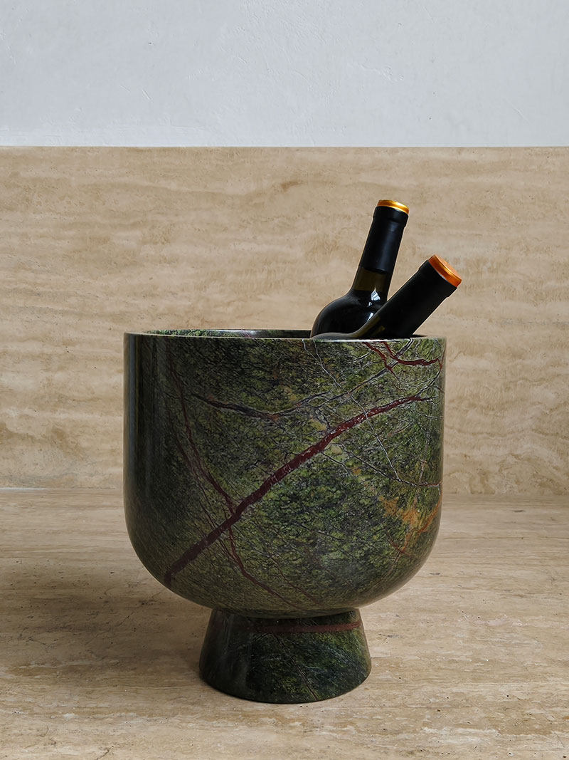 Green Marble Decorative Bowl