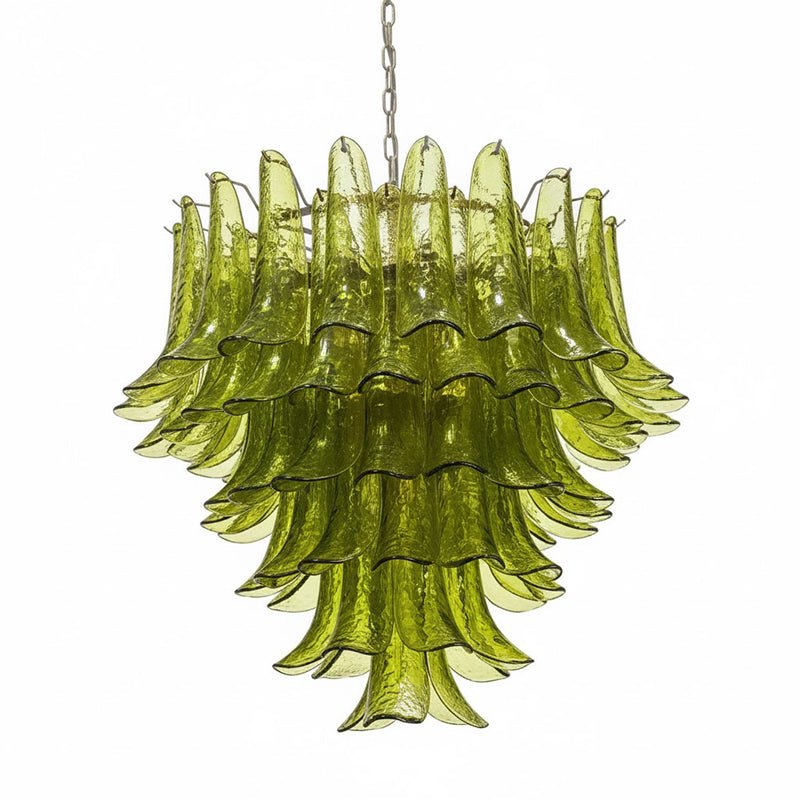 Green Petalo Chandelier - Vakkerlight