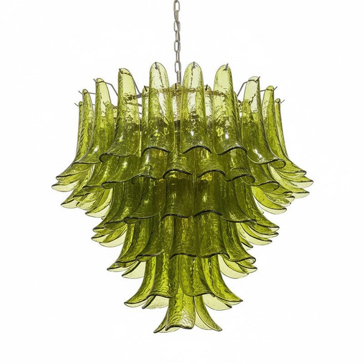 Green Petalo Chandelier - Vakkerlight