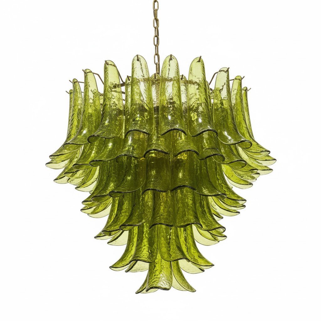 Green Petalo Chandelier - Vakkerlight