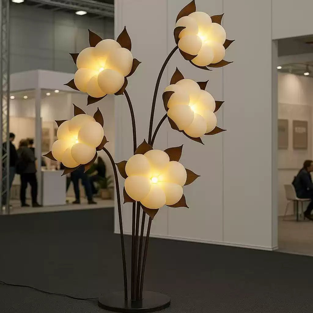 Green Blossom Floor Lamp - Vakkerlight