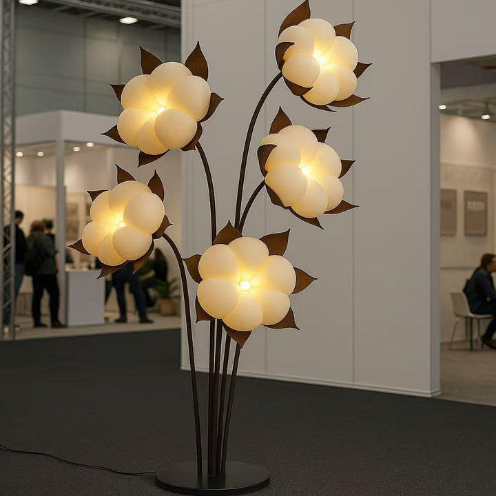 Green Blossom Floor Lamp - Vakkerlight