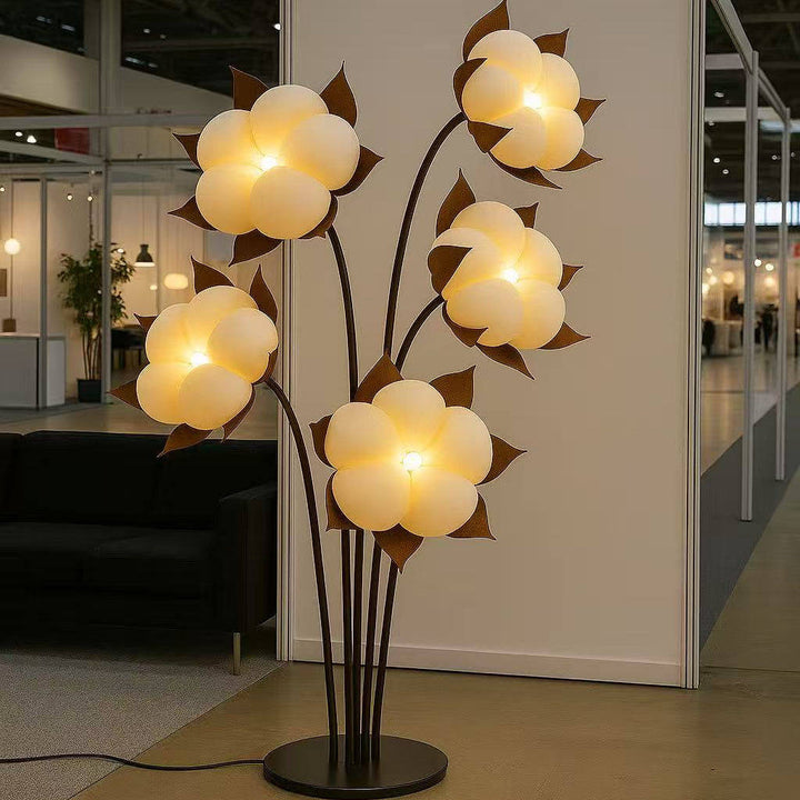 Green Blossom Floor Lamp - Vakkerlight