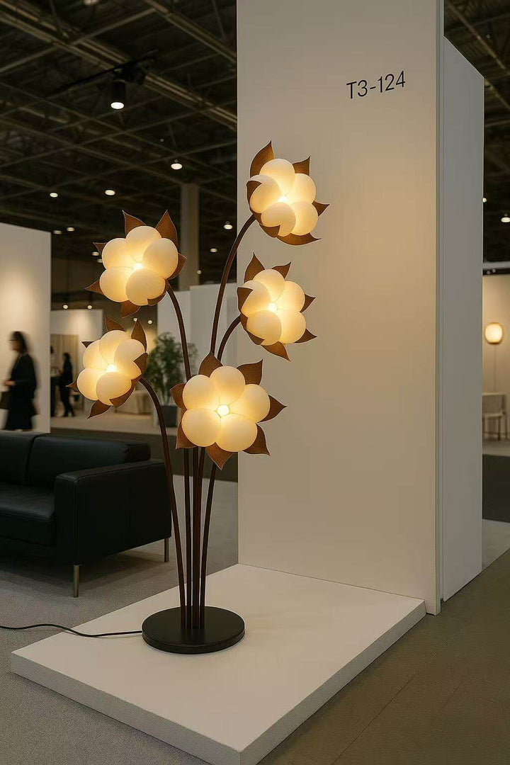Green Blossom Floor Lamp - Vakkerlight