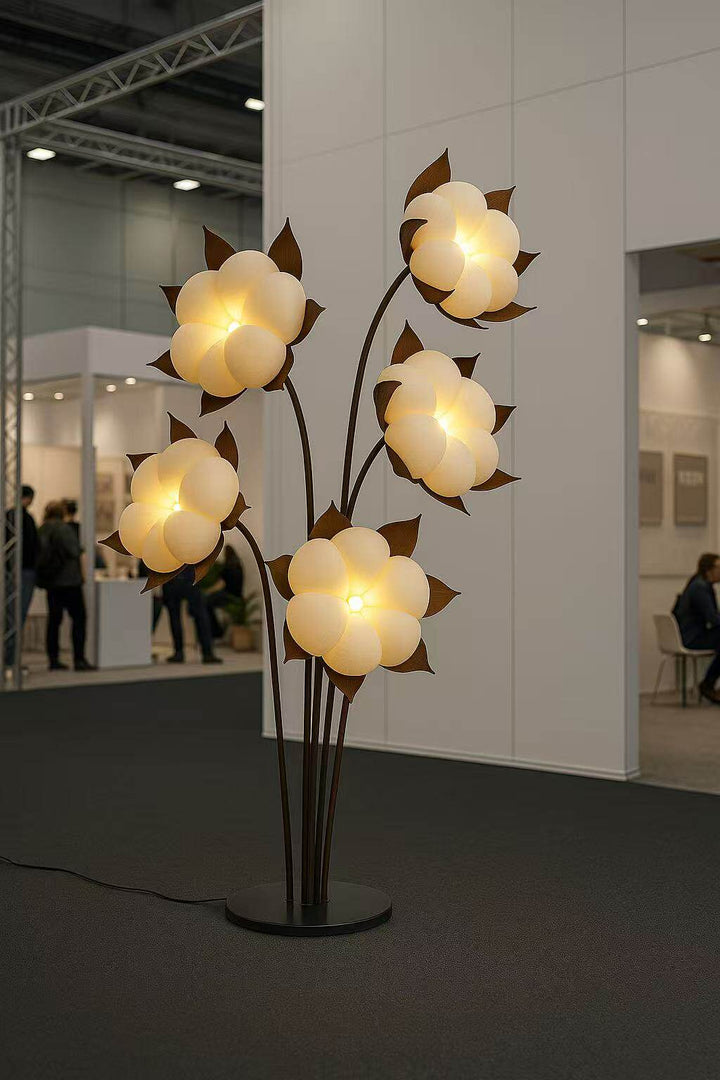 Green Blossom Floor Lamp - Vakkerlight