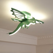Groene dinosaurus plafondlamp