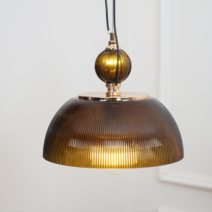 Glass Bowl Pendant Lamp