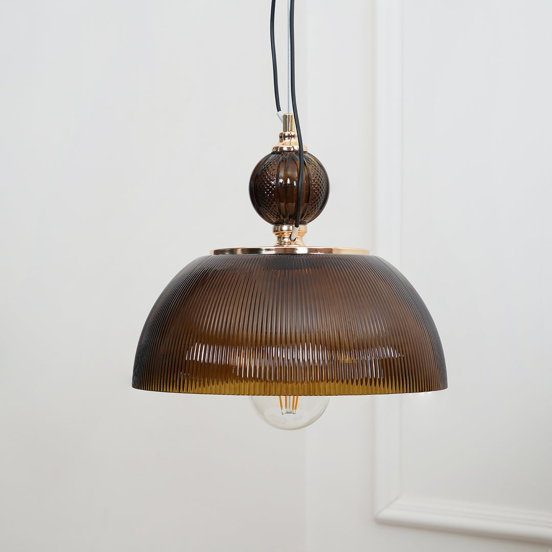 Glass Bowl Pendant Lamp