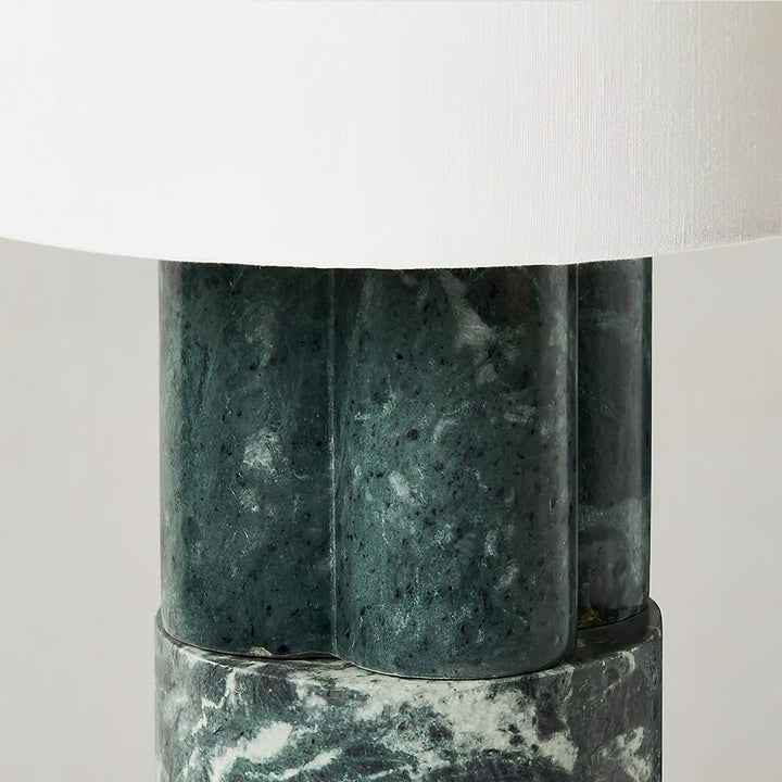 Green Marble Table Lamp - Vakkerlight