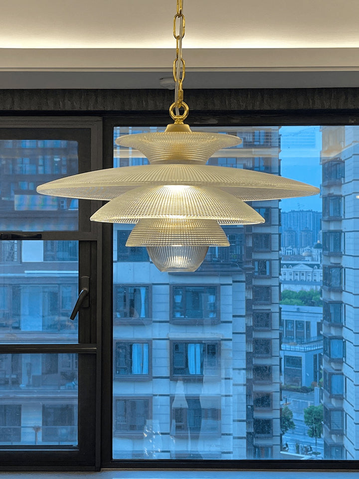 Grid Glass Pendant Light - Vakkerlight