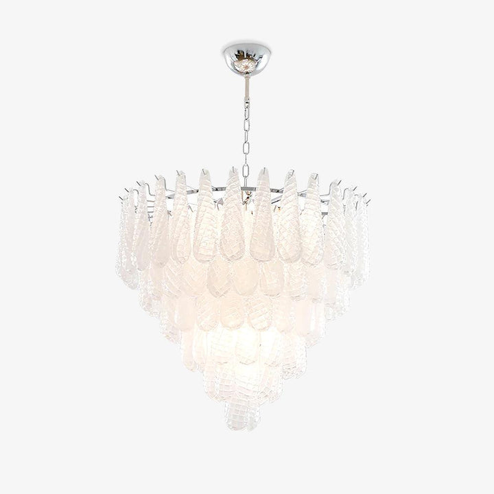 Grid Glass Waterfall Chandelier - Vakkerlight