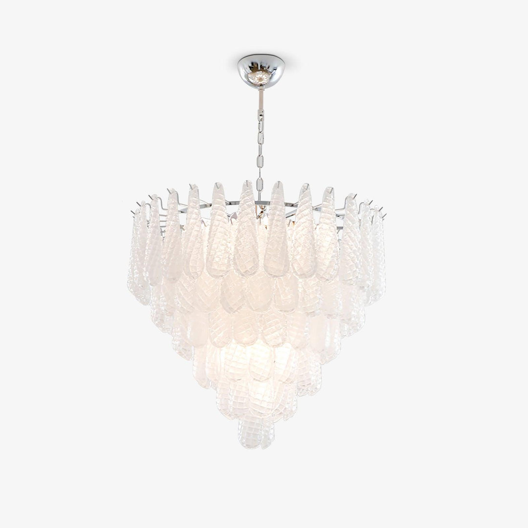 Grid Glass Waterfall Chandelier - Vakkerlight