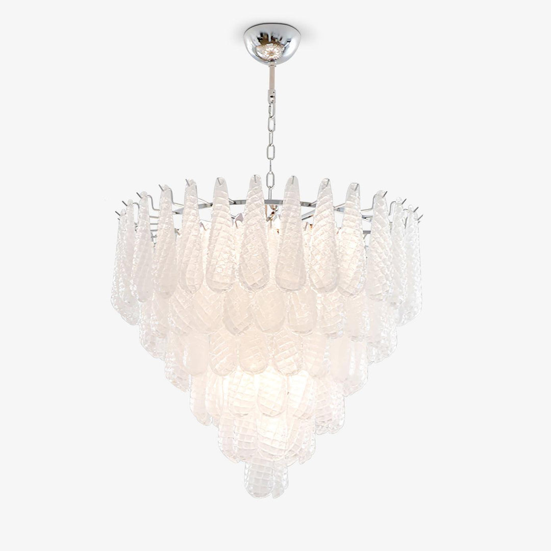 Grid Glass Waterfall Chandelier - Vakkerlight