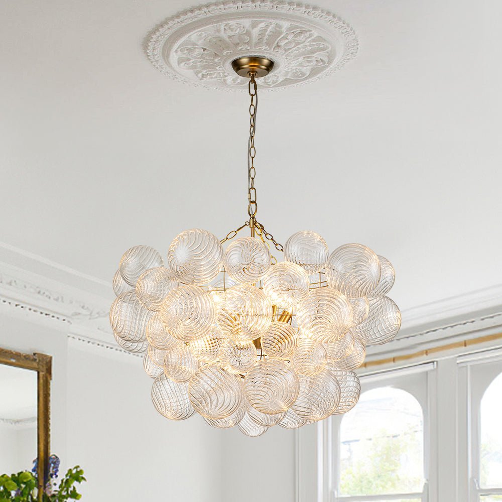 Glass Ball Bubbles Chandelier - Vakkerlight