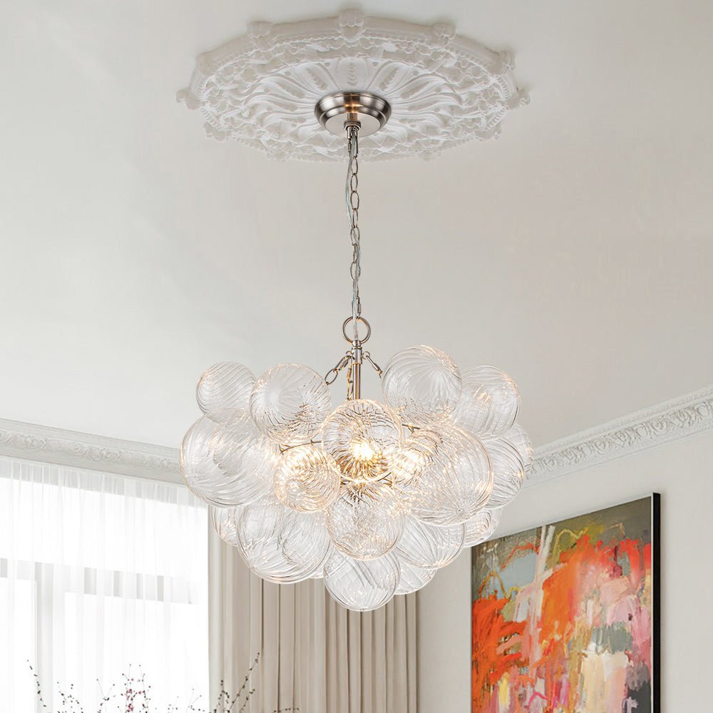 Glass Ball Bubbles Chandelier - Vakkerlight