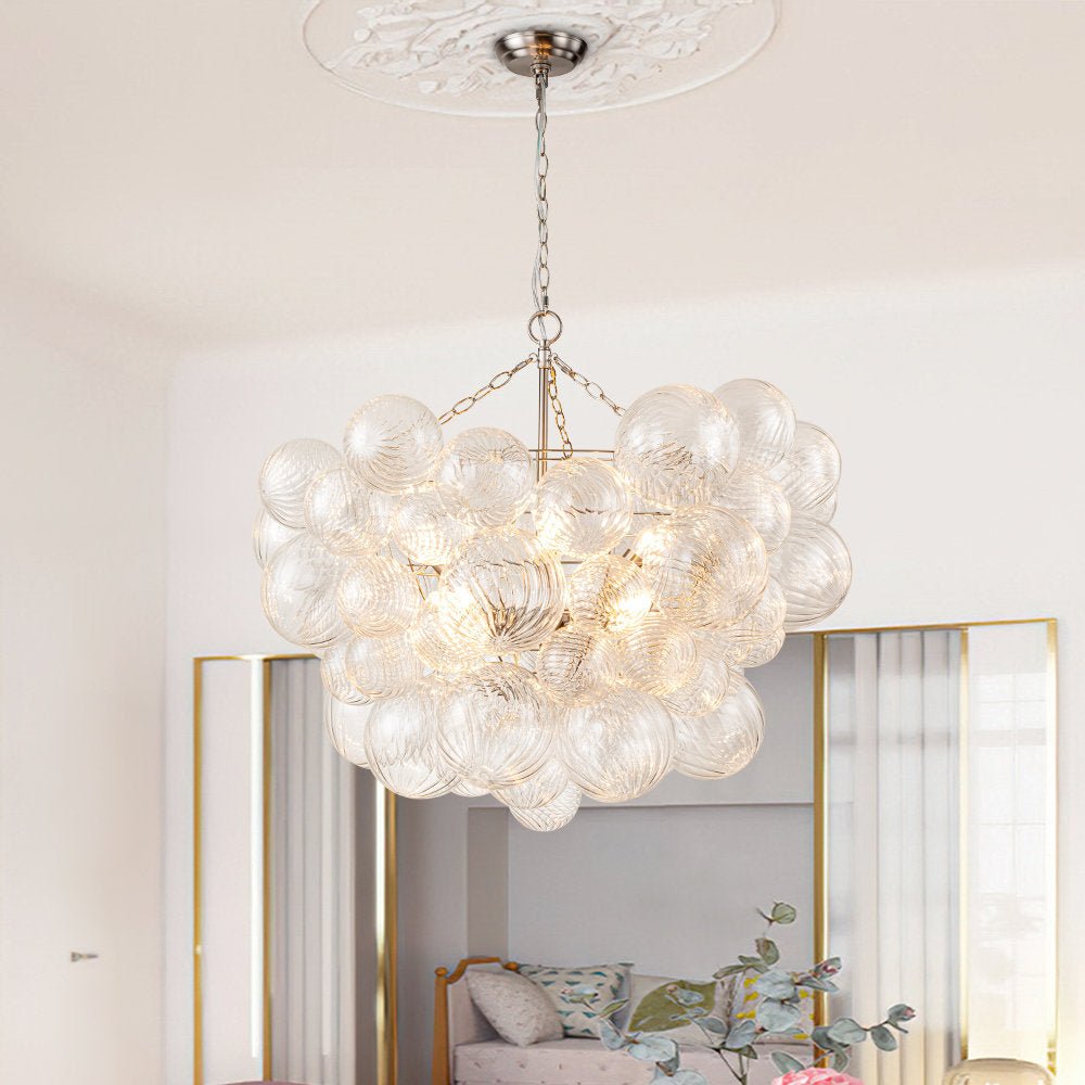 Glass Ball Bubbles Chandelier - Vakkerlight