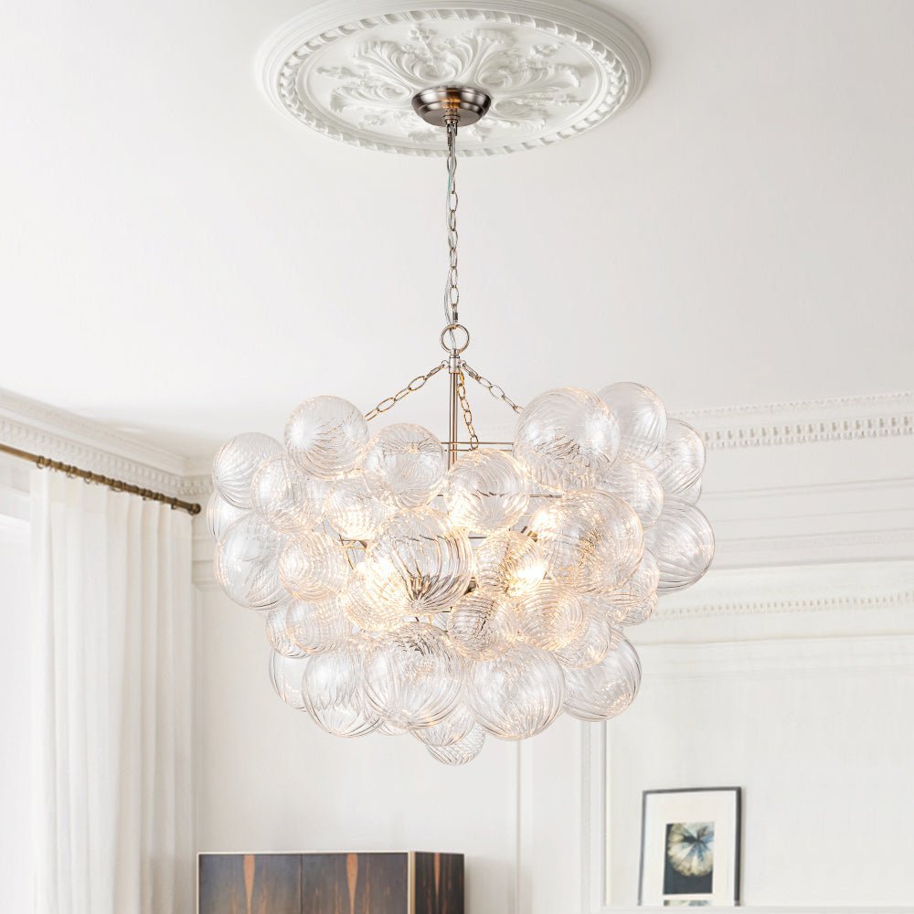 Glass Ball Bubbles Chandelier - Vakkerlight