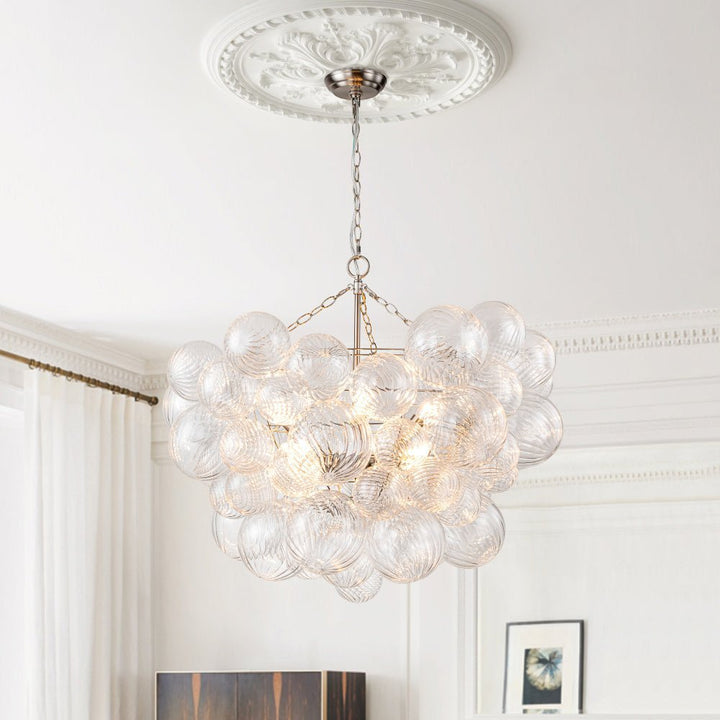 Glass Ball Bubbles Chandelier - Vakkerlight