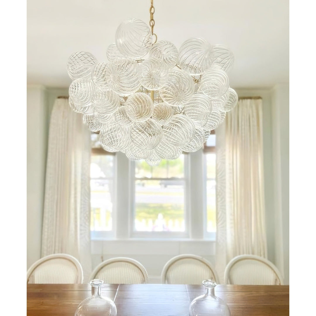 Glass Ball Bubbles Chandelier - Vakkerlight