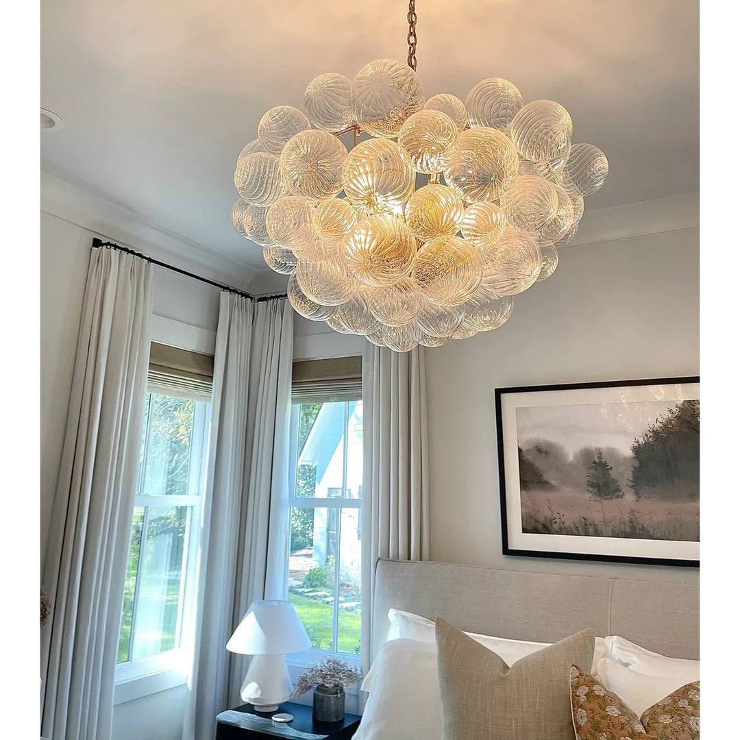 Glass Ball Bubbles Chandelier - Vakkerlight