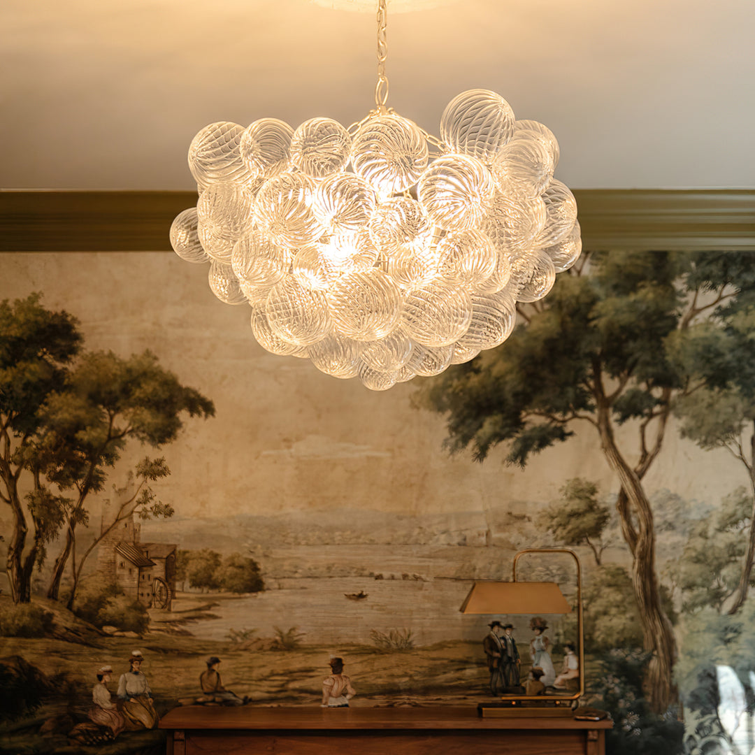 Glass Ball Bubbles Chandelier - Vakkerlight