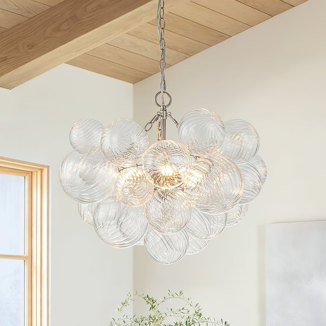 Glass Ball Bubbles Chandelier - Vakkerlight