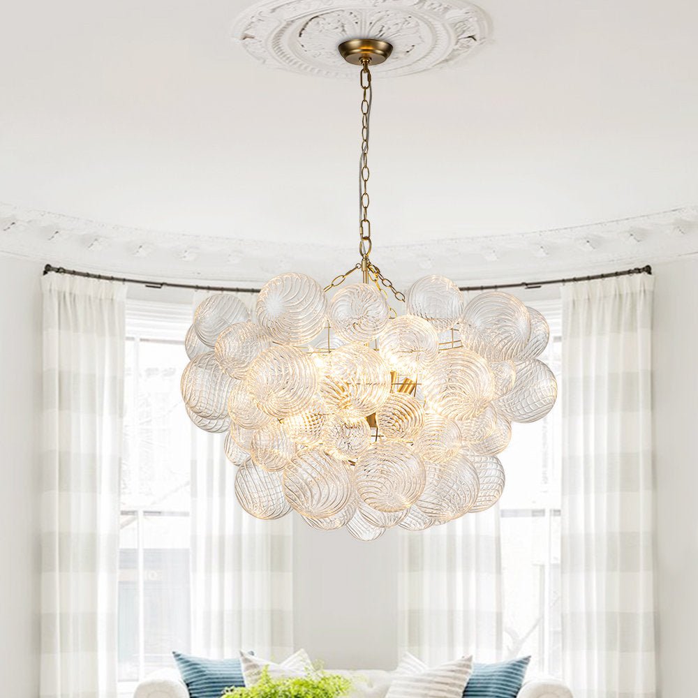 Glass Ball Bubbles Chandelier - Vakkerlight