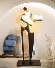 Guardian Sculpture Floor Lamp