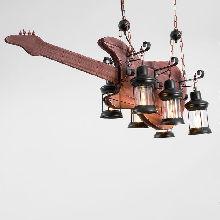 ضوء قلادة الغيتار