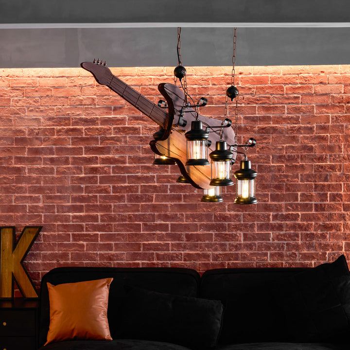 ضوء قلادة الغيتار