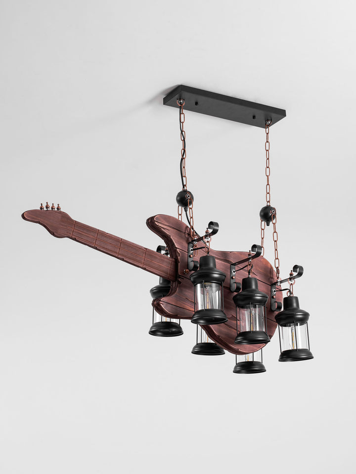 ضوء قلادة الغيتار