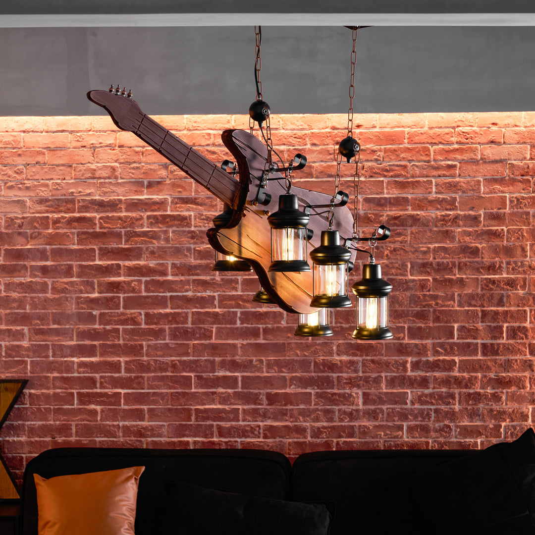 ضوء قلادة الغيتار