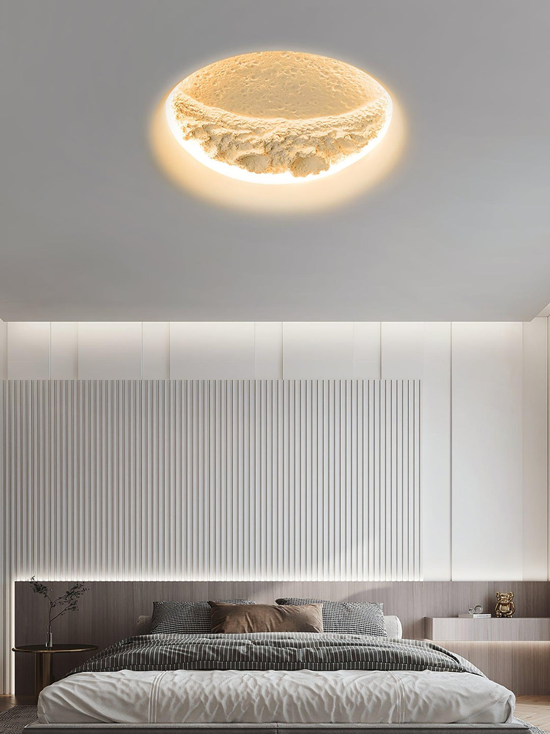 Gypsum Moon Wall Lamp - Vakkerlight