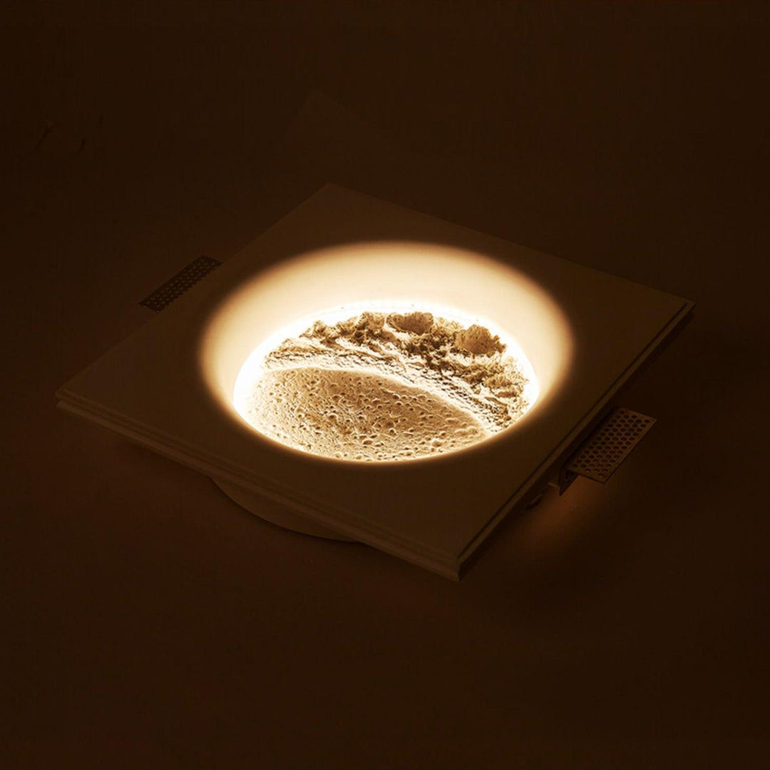 Gypsum Moon Wall Lamp - Vakkerlight