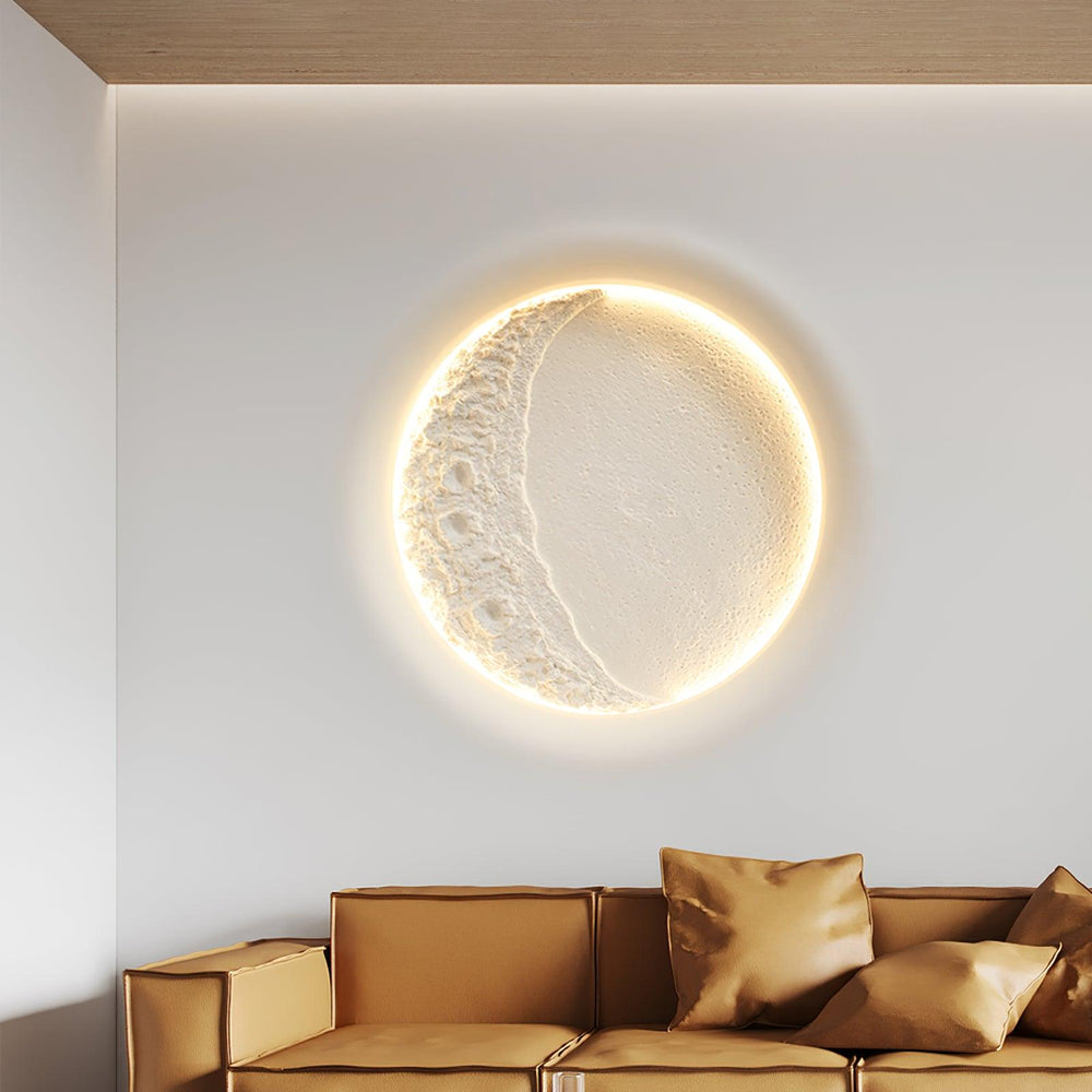 Gypsum Moon Wall Lamp - Vakkerlight