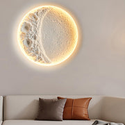 Gypsum Moon Wall Lamp
