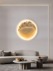 Gypsum Moon Wall Lamp - Vakkerlight