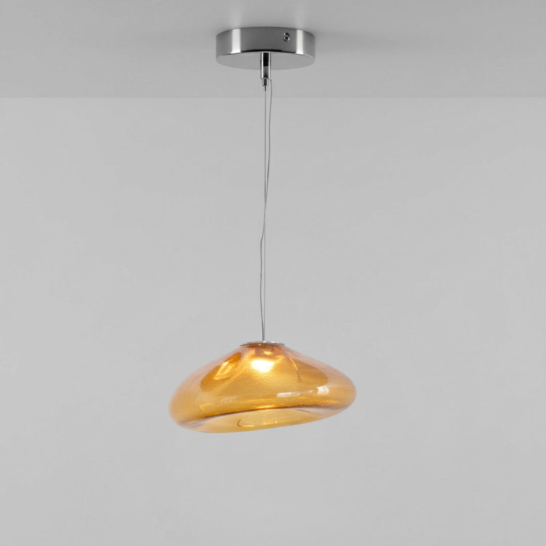 Blown Glass Mesh Pendant Light - Vakkerlight