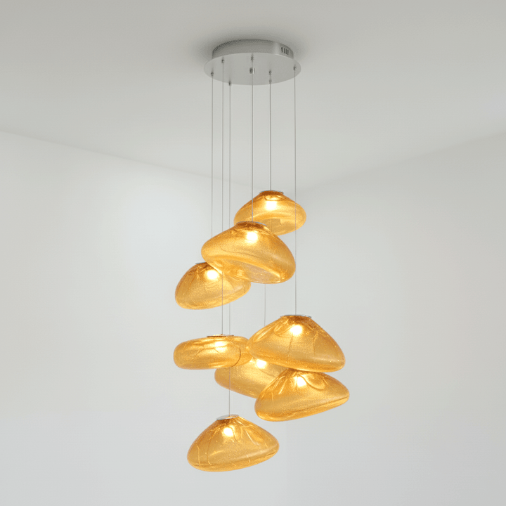 Blown Glass Mesh Pendant Light - Vakkerlight