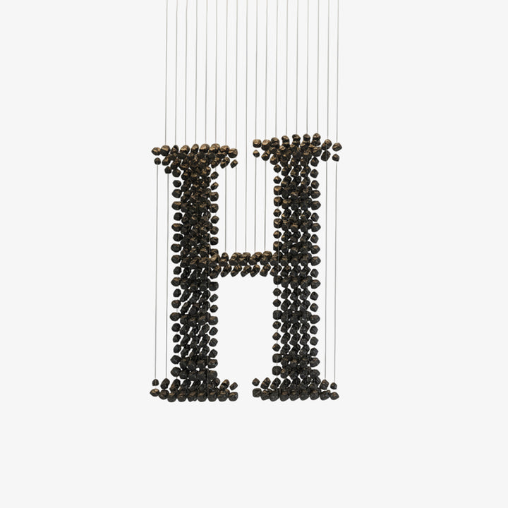 Charcoal Chandeliers H - Vakkerlight