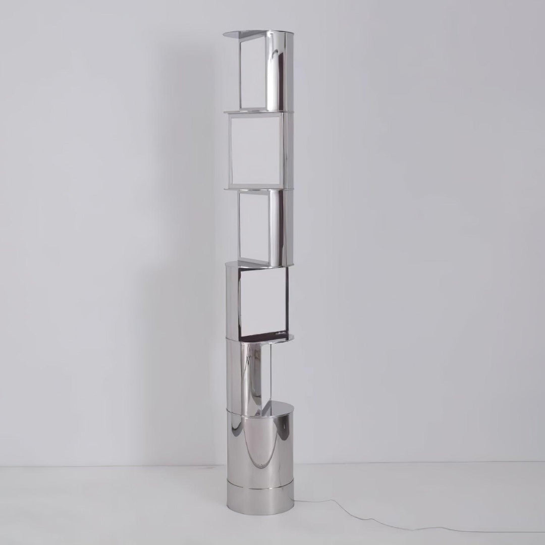 Half Cylindrical Rotating Floor Lamp - Vakkerlight