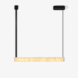 Halia Luminaire Suspendu Linéaire en Albâtre