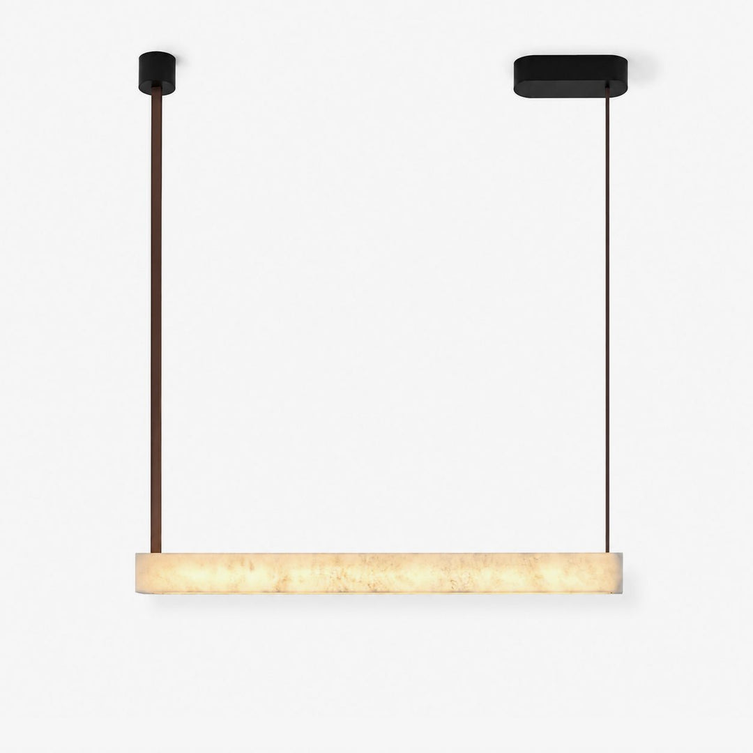 Halia Alabaster Linear Pendant Lamp - Vakkerlight