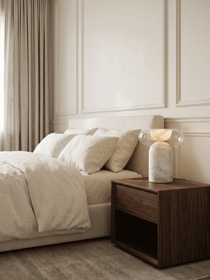 Halo Alabaster Table Lamp