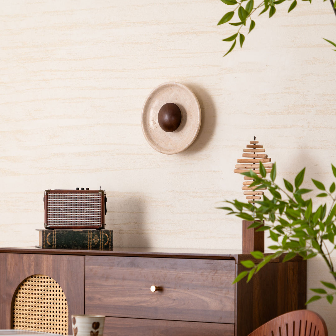 Halo Travertine Wall Light - Vakkerlight